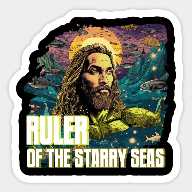 Ruler of the Starry Seas Sticker by Pixy Official